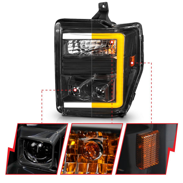 AnzoUSA Headlight Assembly (MPN: 111586)