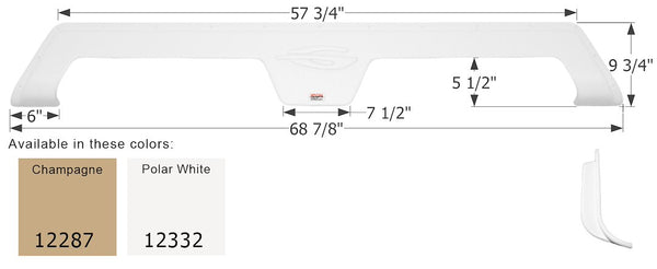 Icon Fender Skirt for Gulfstream Conquest (MPN: 12332)