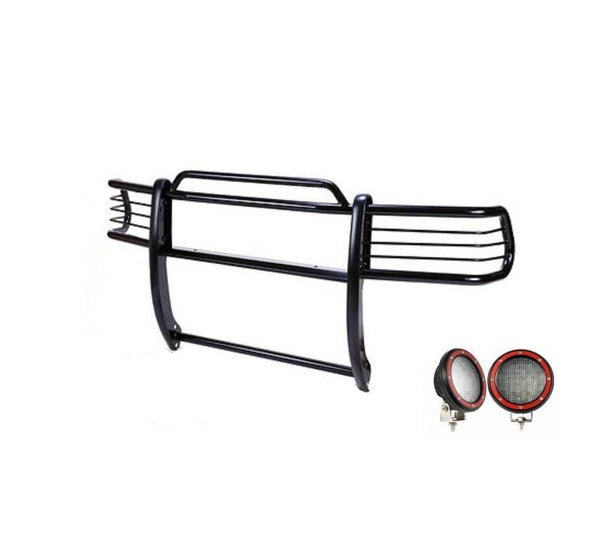 Black Horse Grille Guard Kit (MPN: 17TL26MA-PLFR)