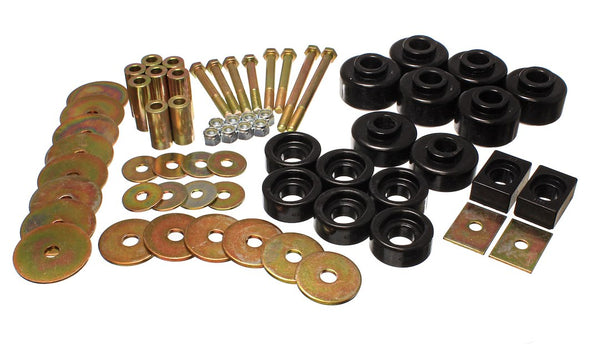 Energy Suspension Body Mount Bushings (MPN: 4.4115G)