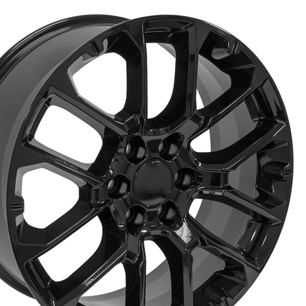 OE Wheels CV67 Gloss Black Aluminum Wheel (MPN: CV67-22090-6550-28B)