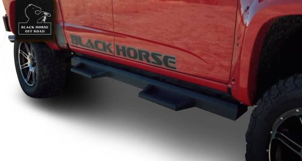 Black Horse Impact Running Board (MPN: IM-GMCACC)
