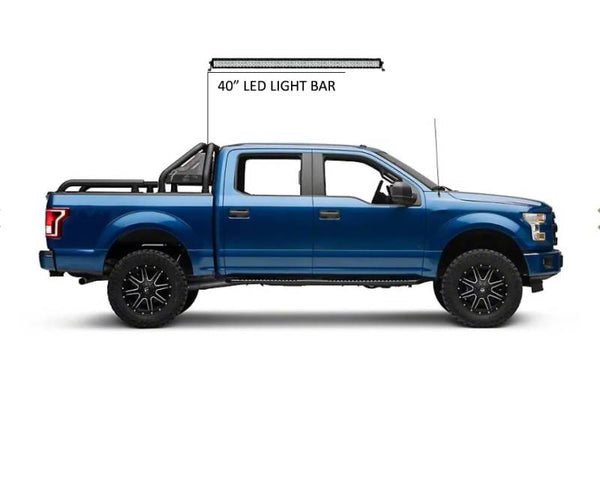 Black Horse Gladiator Truck Bed Bar (MPN: GLRB-01B-KIT)