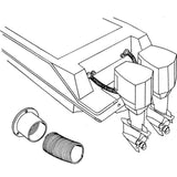 T-H Marine Outboard Motor Control Cable Flange (MPN: RF-2-DP)
