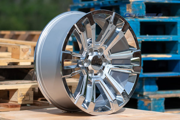 OE Wheels CV44 Chrome Plated Wheel (MPN: CV44-22090-6550-24C)