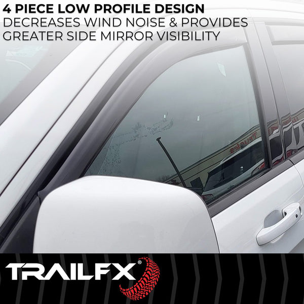 TrailFX TFX 4-PC Window Vents (MPN: 4252IC)