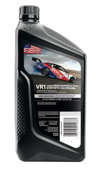 Valvoline VR1 Racing Oil (MPN: 679083)