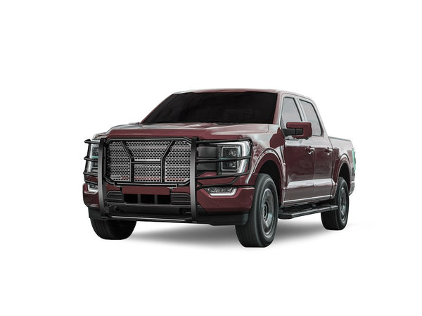 Black Horse Off Road Grille Guard (MPN: RU-FOF116-B)