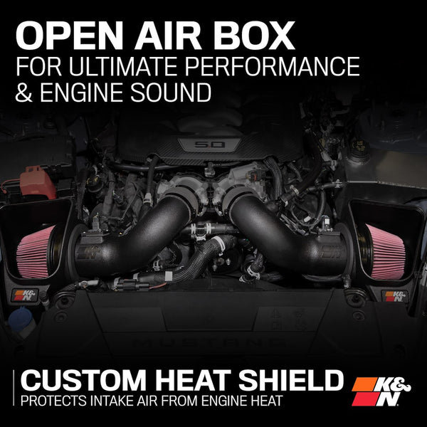 K&N Cold Air Intake System (MPN: 63-2626)