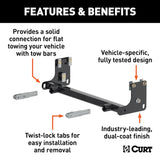 CURT Vehicle Baseplate for Chevy Equinox and GMC Terrain (MPN: 70102)