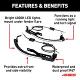 ARIES Fender Flare Lights (MPN: 1500230)