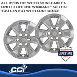 Coast To Coast Impostor Wheel Skin 17 Inch (MPN: IWCIMP436X)