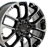 OE Wheels CV67 22 Inch Aluminum Wheel (MPN: CV67-22090-6550-28MB)