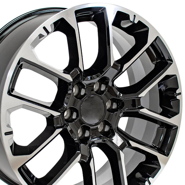 OE Wheels CV67 22 Inch Aluminum Wheel (MPN: CV67-22090-6550-28MB)
