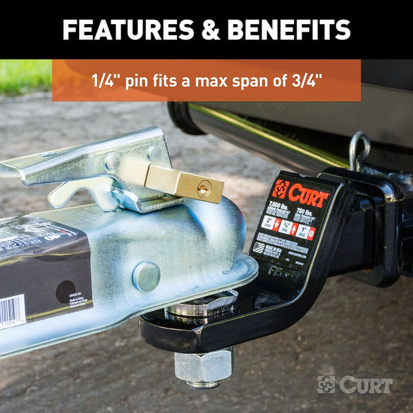 Curt Trailer Coupler Lock (MPN: 23546)