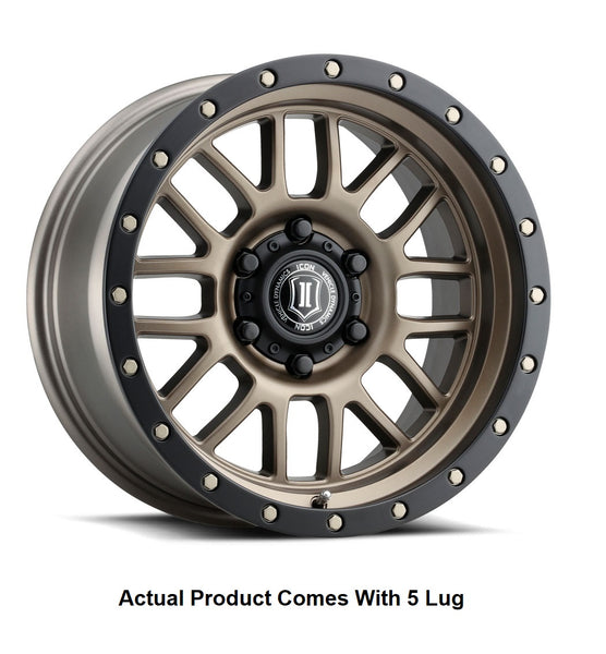 Icon Vehicle Dynamics Alpha Series Wheel (MPN: 1217857347BR)