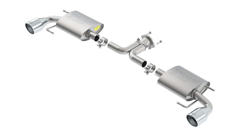 Borla S-Type Axle Back Exhaust System Kit (MPN: 11918)