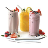 Norpro Stainless Steel Curved Beverage Straws (MPN: 436)