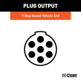 CURT 7-Way Round Trailer Wiring Connector (MPN: 58170)