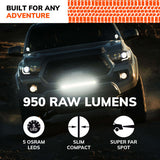 Sylvania Slim 3 Inch Round LED Off-Road Light (MPN: SLMRND3INSP2.BX2)