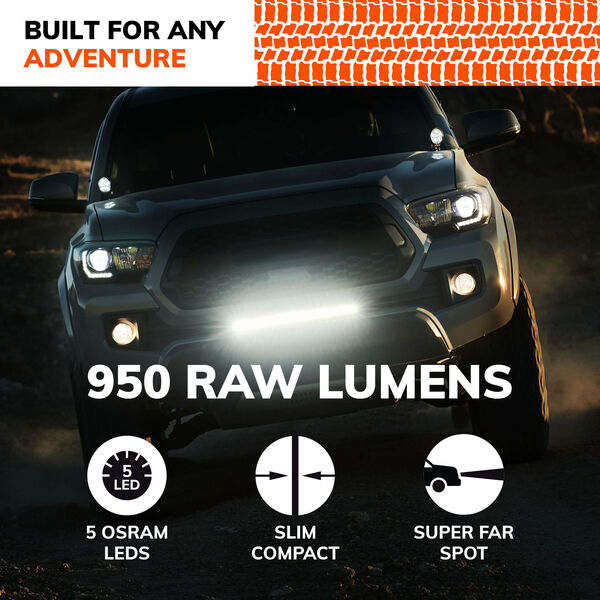 Sylvania Slim 3 Inch Round LED Off-Road Light (MPN: SLMRND3INSP2.BX2)