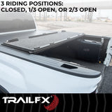 TrailFX Premium Flush Tri-Fold Tonneau Cover (MPN: TFX5707)