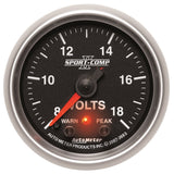 AutoMeter Sport-Comp II Voltmeter (MPN: 3683)