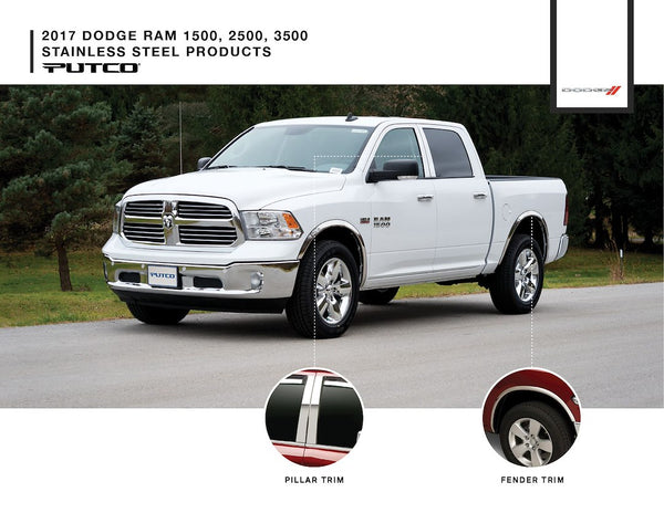 Putco Exterior Trim Kit (MPN: DODGE2)