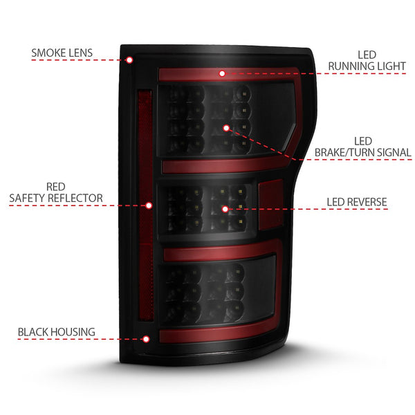 AnzoUSA Tail Light Assembly (MPN: 311314)