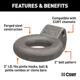 Curt Lunette Ring for Heavy Duty Towing (MPN: 48660)