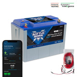 Battle Born 100 Ampere Hour 12 Volt Smart Heated Lithium Deep Cycle Battery (MPN: BB10012IH)