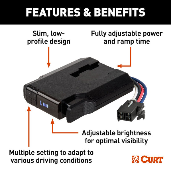 Curt Venturer Trailer Brake Control (MPN: 51116)