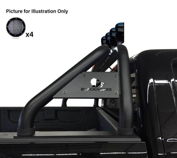 Black Horse Offroad Truck Bed Bar (MPN: RB001BK-PLFB)