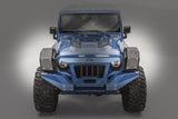 Fab Fours Full Width Front Fender Flares (MPN: JK1006-B)
