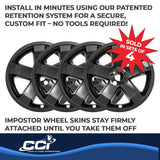 Coast To Coast Impostor Wheel Skin 18 Inch (MPN: IWCIMP355BLK)