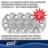 Coast To Coast Impostor Wheel Skin (MPN: IWCIMP409X)