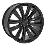 OE Wheels CA91 Gloss Black Wheel (MPN: CA91-24100-6550-28B)