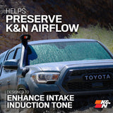 K&N Air Intake Snorkel System (MPN: 63-8000)