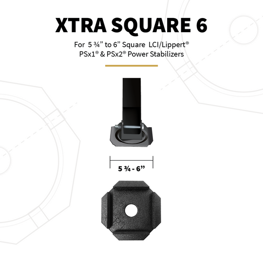SnapPad Leveling Jack Foot Pad (MPN: XTRSQSP4)