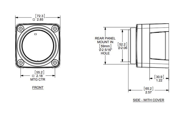 Battery disconnect switch for dual circuit applications (MPN: 7649-BSS)