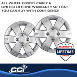 15 Inch Silver Wheel Cover Set (MPN: IWC43615S)