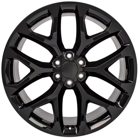 OE Wheels CV98B Gloss Black Wheel (MPN: CV98B-24100-6550-24B)