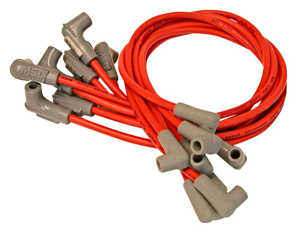 MSD Ignition Super Conductor Spark Plug Wire Set (MPN: 30829)