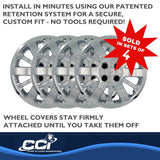 Coast To Coast 15 Inch Wheel Cover Set (MPN: IWC45315C)