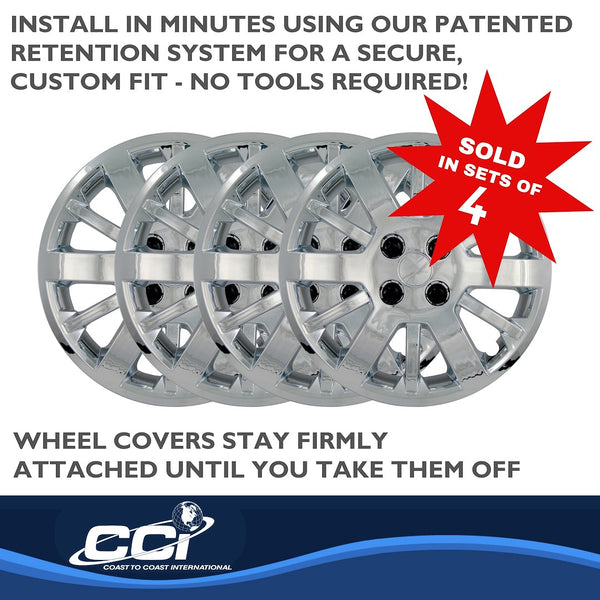 Coast To Coast 15 Inch Wheel Cover Set (MPN: IWC45315C)