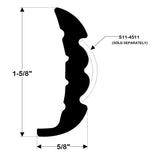Taco Boat Rub Rail (MPN: V21-9659WHC20D)