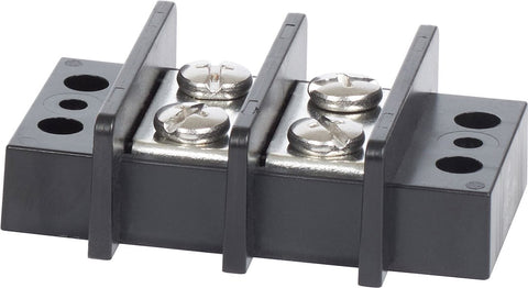 Wire terminal block for marine and specialized vehicle applications (MPN: 2602-BSS)