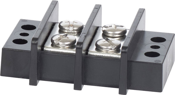 Wire terminal block for marine and specialized vehicle applications (MPN: 2602-BSS)