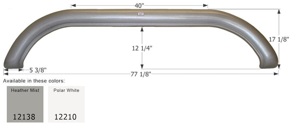 Icon Fender Skirt for Tandem Axle RVs (MPN: 12210)
