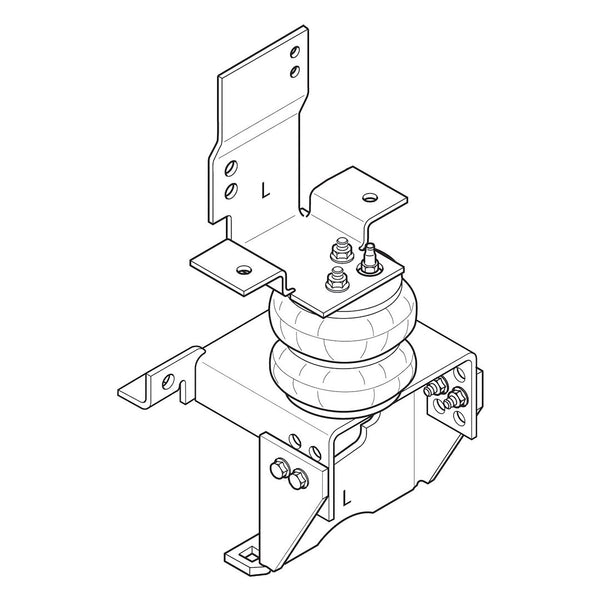 Firestone Ride-Rite Air Helper Spring Kit (MPN: 2220)